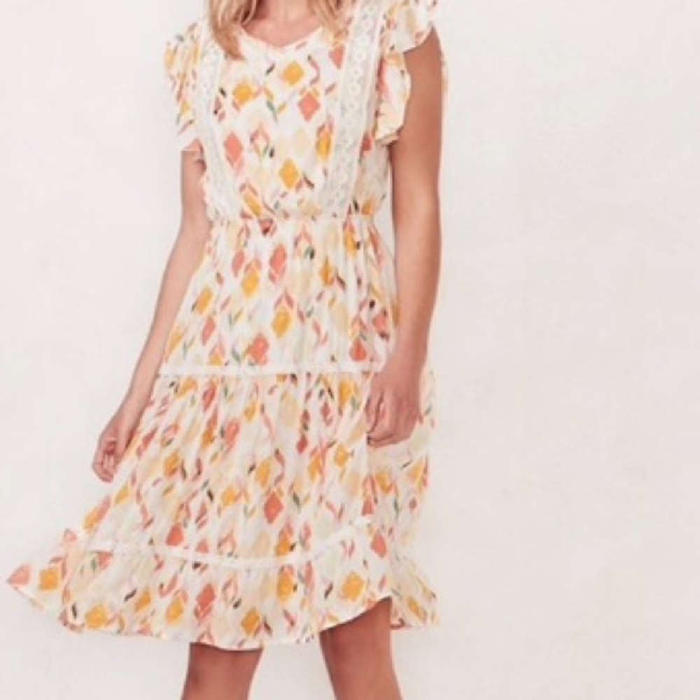 🌻 LC Lauren Conrad Baja Bazaar dress!
